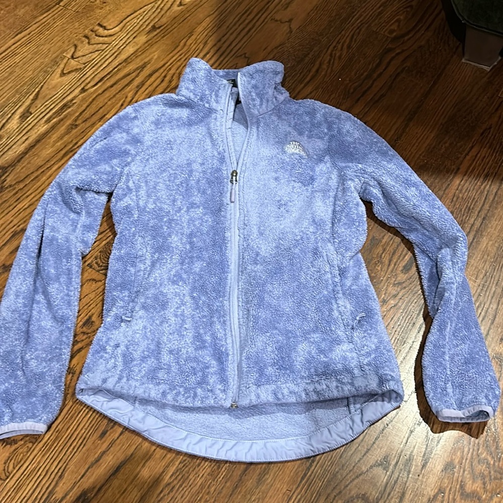 Lavender The North Face zip up size extra small